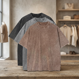 Camiseta Masculina de Corte Regular Más Vendida, con Estampado Gráfico Personalizado, Acabado Vintage Lavado, Corte Relajado para Ropa Urbana, 100% Algodón - Product Image 2