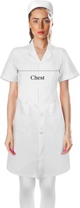 Último Diseño Unisex, Elegante Bata de Laboratorio Médico, Conjuntos de Uniformes de Enfermería, Tejido de Poliéster/Algodón - Product Image 6