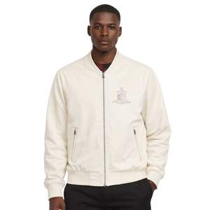 Chaqueta Bomber de Gamuza Vegana Kappa Alpha Psi Tonal Kream, Ropa de Fraternidad Griega con Comodidad Premium y Estilo Moderno - Product Image 1