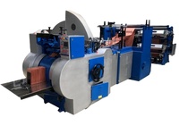 BAGMAC Nouvelle machine automatique robuste pour la fabrication de sacs en papier kraft, ligne de production économique de sacs de courses, usine de fabrication