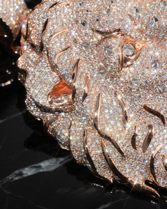 Novedad en Joyería Hip Hop: Colgante de Cabeza de León Personalizado con Moissanita, Cadena Cubana, Colgante VVS S925, Colgantes de Animales - Product Image 4