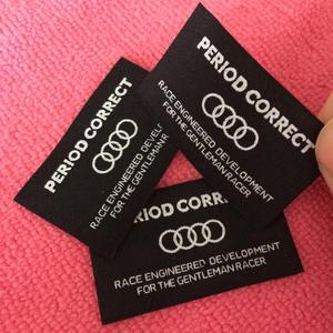 ป้ายปักติดเสื้อผ้าและกระเป๋า แบรนด์หรู แฟชั่นทันสมัย แบบทอ ซักได้ ตัดขอบด้วยเลเซอร์ สำหรับการสร้างแบรนด์  ขั้นต่ำในการสั่งซื้อน้อย - Product Image 5