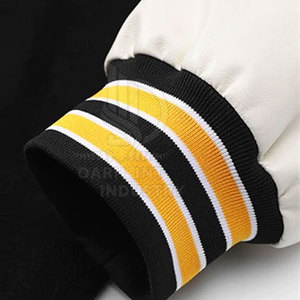 Chaqueta Deportiva para Hombre, Estilo Letterman, Ropa de Abrigo Moderna para Invierno, Secado Rápido, Ecológica, Informal, para Uso Diario, Estilo Urbano - Product Image 6