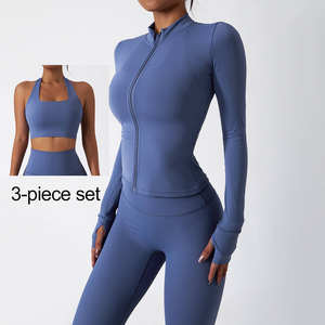 Proveedor Mayorista de Ropa de Yoga, Ropa Deportiva Transpirable y Elástica para Mujer, para Entrenamiento y Pedidos al por Mayor - Product Image 4