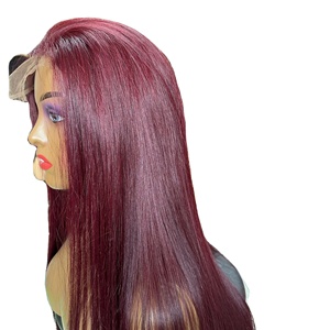 Venta al por mayor de pelucas de cabello humano liso de hueso HD encaje SDD Vietnam sedoso recto vietnamita pelucas de cabello crudo sin pegamento - Product Image 1