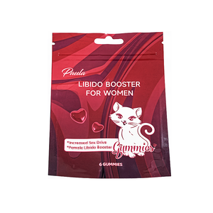 Gomitas para el Cuidado Femenino, Fórmula Herbal para el Bienestar de la Mujer, Gomitas en Forma de Corazón, Bolsa Portátil - Product Image 4