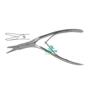 Ciseaux à os nasal ORL Caplan de haute qualité-Ciseaux à septum Caplan Poignées coudées dentelées à double action 8 "(20.3 cm) - Product Image 1