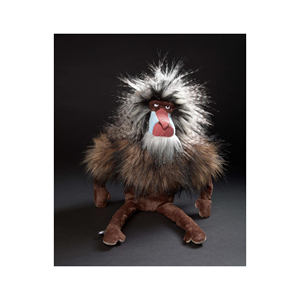 Peluche de Babión, Juguete de Peluche Suave y Realista de Mono con Pelo Salvaje y Cara Expresiva - Product Image 3