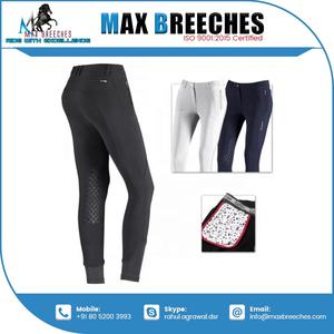 Pantalones de montar a caballo para hombre cómodos al por mayor, pantalones de nailon con logotipo personalizado, ropa ecuestre con estampado de silicona de estilo occidental - Product Image 5