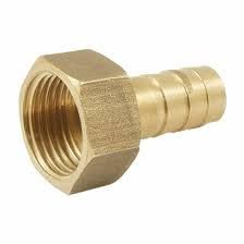 1/2" Inch BSP Male Thread X 5/16" Inch Brass Flexible Hexagon Head Barbed <b>Hose</b> Adapter Low Pressure Air/<b>Gas</b>/Water <b>Hoses</b> AOL-052 - Product Image 4