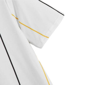 เสื้อยืดผู้ชายผ้าฝ้ายออร์แกนิคระบายอากาศดี สีสันตัดกัน สไตล์ลำลองสำหรับฤดูร้อน เสื้อคลุมลำลองแนวสตรีทแฟชั่น ขายดี - Product Image 3