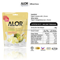 Bouchées de yaourts lyophilisés Durian au goût sucré probiotique pour enfants collations santé ÉCHANTILLONS GRATUITS disponibles