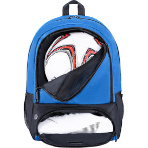Soccer Backpacks Custom Design Athletic Team <b>Bags</b> Football Player Training Backpacks OEM Pakistan Manufacturer Export Supply - Product Image 1