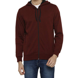 Vêtements de mode décontractés pour hommes, sweats à capuche très demandés avec fermeture éclair, coutures renforcées, impression personnalisée - Product Image 3