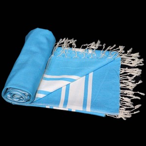 Exportateur indien de serviettes Fouta de haute qualité, serviettes Fouta turques rayées promotionnelles, serviettes turques en coton Hammam. - Product Image 6