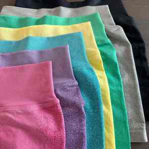Leggings et shorts de yoga pour femmes à taille haute élastique, extensibles dans quatre directions, séchage rapide, sans coutures, grandes tailles, pour le fitness et la gym - Product Image 6