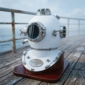 Réplica del Casco de Buceo Mark V de la Marina de los Estados Unidos, Casco de Buceo Profundo, Estilo Náutico Vintage, Decoración Steampunk, Artículo Coleccionable - Product Image 6