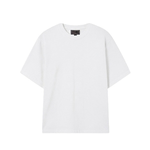 Camiseta de Hombre 100% Algodón, Corte Cuadrado, Cuello Redondo, Manga Corta, Lisa, Transpirable, Estilo Urbano, Informal, para Verano - Product Image 1