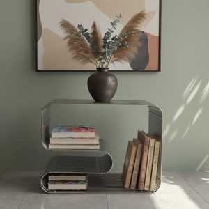 Mesa de Centro de Metal con Diseño de Alambre, Muebles para Sala de Estar y Dormitorio, para Uso en el Hogar, a Bajo Precio - Product Image 2
