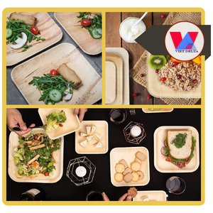 Platos Redondos Biodegradables de Hojas Caídas de Alta Calidad, Vajilla Sostenible Cero Desperdicio, Ideal para Comida para Llevar y Eventos Ecológicos - Product Image 3