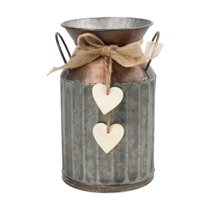 Últimos Macetas Decorativas Vintage de Jardín Estilo Granja con Asa Lateral, Galvanizadas y con Recubrimiento en Polvo, Modelo 2026 - Product Image 6
