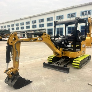 Mini-excavatrice compacte Cat de 1 tonne, petite pelle hydraulique pour travaux de construction, aménagement paysager, agriculture, usage intensif - Product Image 1