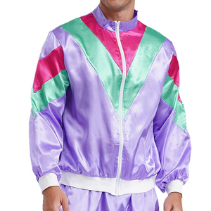 Ensembles coupe-vent en nylon respirant sur mesure avec fermeture éclair pour hommes, nouveaux vêtements de jogging pour hommes, ensembles de survêtements coupe-vent - Product Image 5