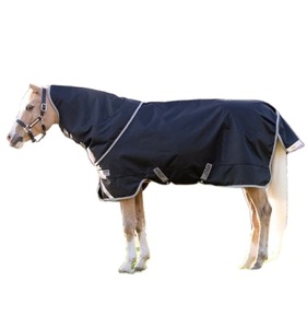 冬の馬の敷物調整可能なターンアウトラグ防水リップストップコットンフリースウールオプション - Product Image 1