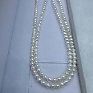 Collar de Perlas de Agua Dulce Tiannv Nivel 3-4mm, Cadena S925 con Colgante de Princesa en Oro de 18k, Hebilla de 11-12mm, Collares de Perlas Combinadas - Product Image 3