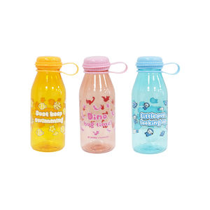 Botella de Plástico Reutilizable con Tapa Estilo Galleta – Botella para Beber Libre de BPA - Product Image 6