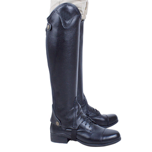 Latest Design Horse Riding <b>Half</b> <b>Chaps</b> Adjustable PU Leather Girth Stirrups Racing <b>Chaps</b> All Colors Women Custom <b>Chaps</b> - Product Image 2