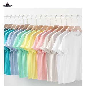 T-shirt pour homme en mélange polyester/coton de haute qualité, col rond, coupe ajustée, séchage rapide, respirant, décontracté, élégant, tendance, très vendu - Product Image 5