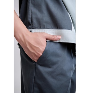 Ropa de Trabajo de Alta Visibilidad para Hombre, FMF, Impermeable, Antiestática, de Poliamida, Manga Corta, Color Carbón+Gris - Product Image 5