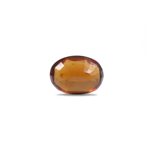 Natural Hessonite Gomed Loose Gemstone 6.3 Carat Certified Orange Calibrated Wholesale - Product Image 2