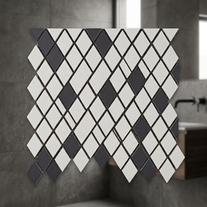 Dernier modèle magnifique fait à la main antique mosaïque porcelaine dosseret 3D carreaux muraux en céramique 30x30cm de forme aléatoire - Product Image 6