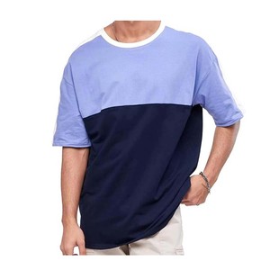 เสื้อยืดสตรีทแวร์ผู้ชาย OEM แบบสั่งทำพิเศษ ผ้าฝ้าย 100% หนัก 300 กรัม คอกลม ไหล่ตก เสื้อยืดเปล่าผ้าฝ้าย 100% - Product Image 4