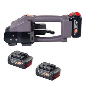 Reggiatrice Elettrica Portatile per Cinghie PP PET da 10mm e 19mm, Display Digitale, 2 Batterie da 4000mAh - Product Image 1