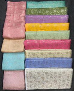 Tela de Seda/Algodón Brocada Floral Ligera de Lujo para Prendas Étnicas, Saris, Lehengas, Blusas, Tapicería y Manualidades - Product Image 3