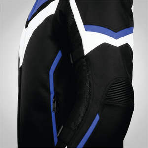 แจ็คเก็ตมอเตอร์ไซค์หนังพิมพ์ลายพรีเมียม ไซส์พลัส พร้อมแผ่นรองไหล่ป้องกัน สำหรับนักขี่มอเตอร์ไซค์ทุกเพศ - Product Image 6