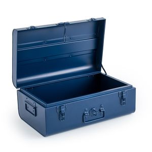 Ensemble de boîtes de rangement alimentaire rectangulaires empilables faites à la main, 2 couches, design classique en fer, fermoir doré, préservation de la fraîcheur, durable - Product Image 4