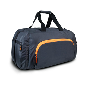 Luxury Genuine <b>Leather</b> Duffle <b>Bag</b> for Men Small Weekender Gym <b>Bag</b> Black Shoe Compartment Travel Sport Overnight - Product Image 1
