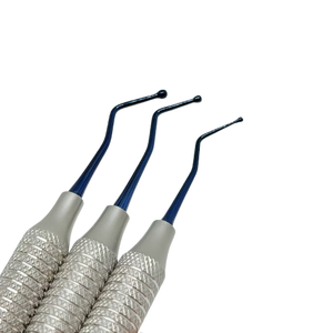 Kit de Levantamiento de Seno para Implantes Dentales, Instrumentos Quirúrgicos de Acero Inoxidable con Empuñadura Moleteada Plateada para Injerto Óseo, para Clínicas Profesionales - Product Image 4