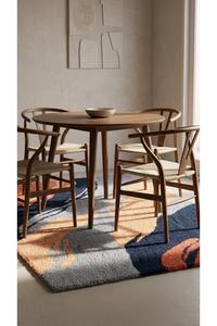 Modern Custom Size Wool Hand <b>Tufted</b> Anti-Slip Area <b>Rug</b> with Thick Pile and Geometric Pattern for Home & Office - Product Image 4