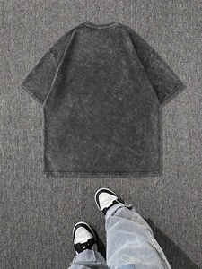 Camiseta de Verano Casual para Hombre, Estilo Vintage, Corte Holgado, 100% Algodón Transpirable, Impresión Serigráfica de Alta Calidad - Product Image 2