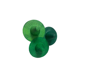 หมวกทรงโซมเบรโรปักโลโก้ด้วยมือจากหญ้าธรรมชาติ - สไตล์ชายหาดและสกี ลายทาง สำหรับทุกเพศ เหมาะสำหรับร้านอาหาร บรรยากาศรับประทานอาหารในงานเทศกาล - Product Image 6