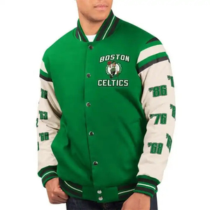 OEM Letterman Varsity <b>Jacket</b> Manufacturers Wholesale Applique Embroidered Custom Vintage Winter Baseball Front High Quality - Product Image 5