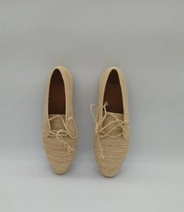 Mocasines de rafia marroquíes hechos a mano para hombre – Zapatos de boda, regalo artesanal de calzado de rafia, calzado natural de primera calidad, rafia hecha a mano - Product Image 2