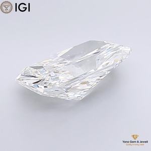 Diamant de laboratoire CVD de haute qualité 2,51 carats, couleur F, clarté VVS1, avec coupe radiant certifiée IGI pour bague de mariage - Product Image 3