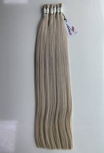 ผมต่อแบบมนุษย์แท้เวียดนามขนาด24นิ้วสีอ่อน100กรัมแบบสองชั้น - Product Image 4