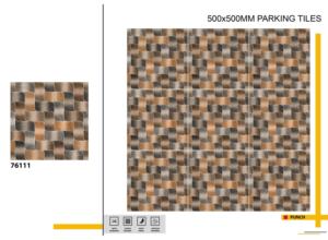 กระเบื้องปูพื้นกลางแจ้งสำหรับการใช้งานหนัก ขนาด 500x500 มม. ออกแบบมาเพื่อโครงการโครงสร้างแบบเปิด ที่ต้องการพื้นภายนอกที่ทนทาน - Product Image 4